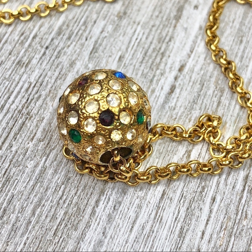 Joan Rivers Multi-colored Rhinestone Necklace - Picture 7 of 7